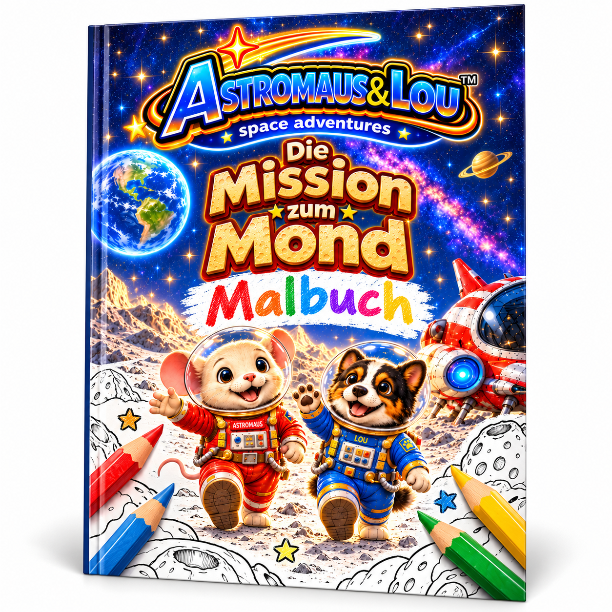 astromaus & lou mission zum mond