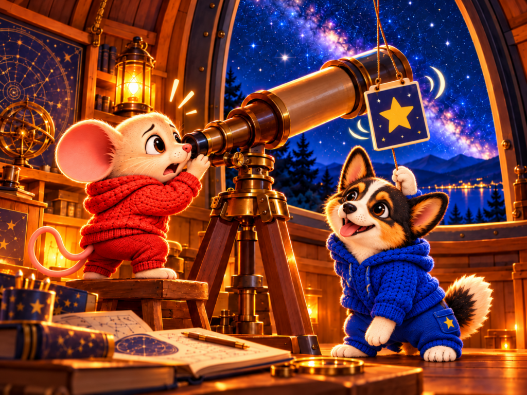 Astromaus & Lou – Der Stern, der plötzlich verschwunden war