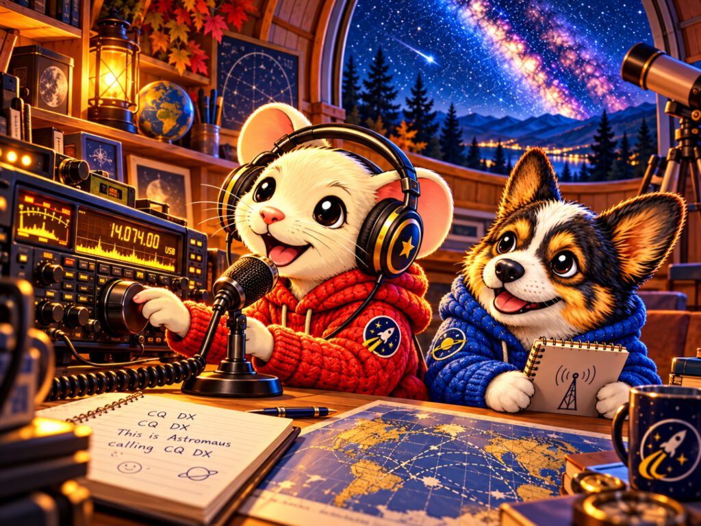 Astromaus & Lou – Astromaus will bis zum Mars funken