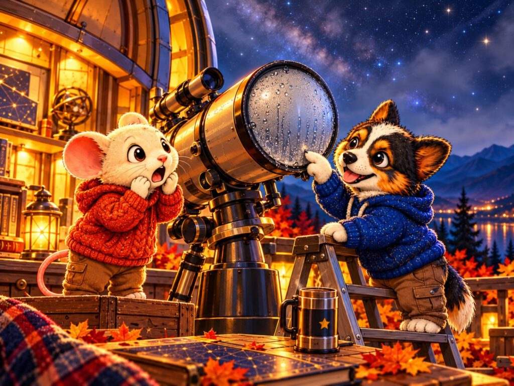 Astromaus & Lou – Die Nacht, in der das Teleskop beschlug