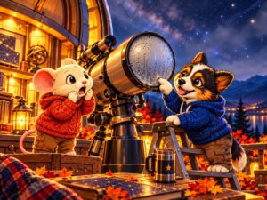 Astromaus & Lou – Die Nacht, in der das Teleskop beschlug