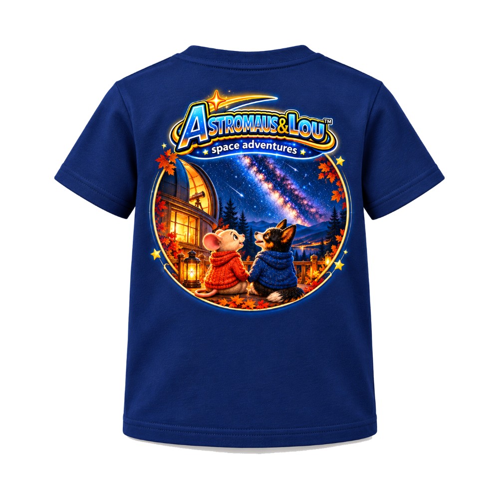 Astromaus & Lou Kinder-T-Shirt