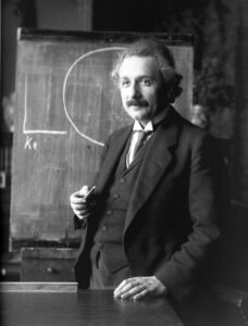 Porträt von Albert Einstein