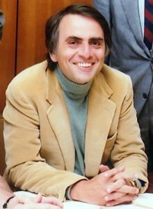 Porträt von Carl Sagan