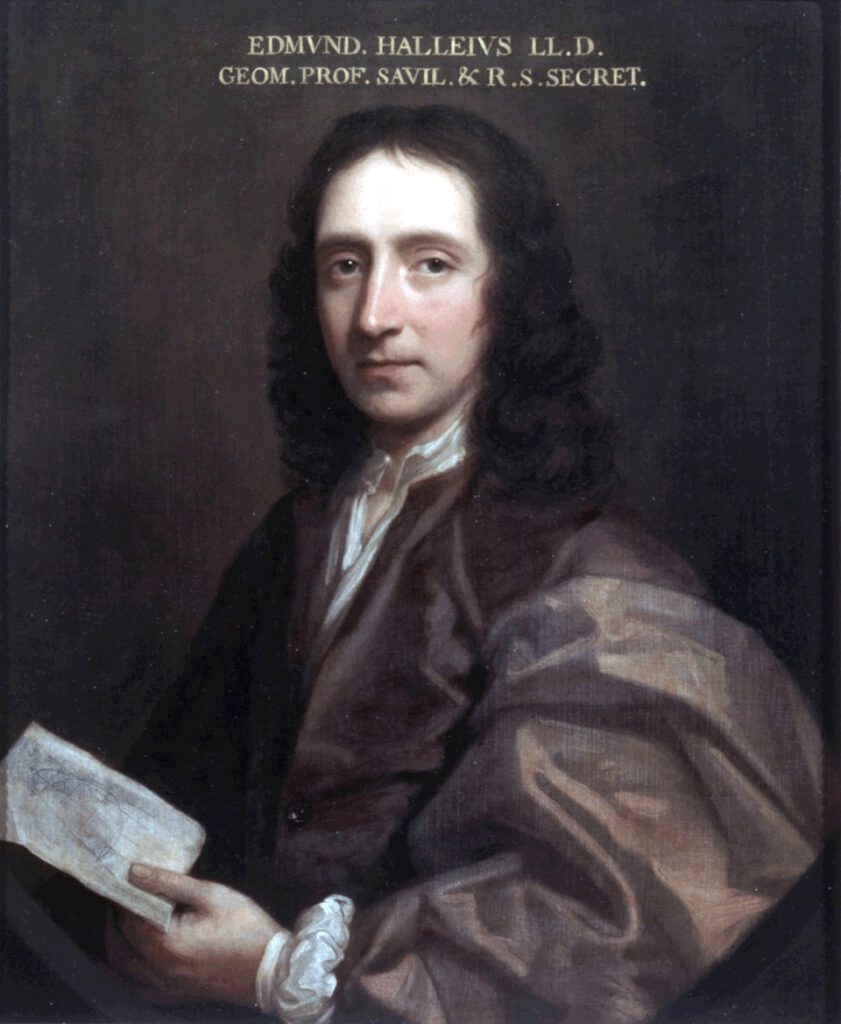 Porträt von Edmond Halley