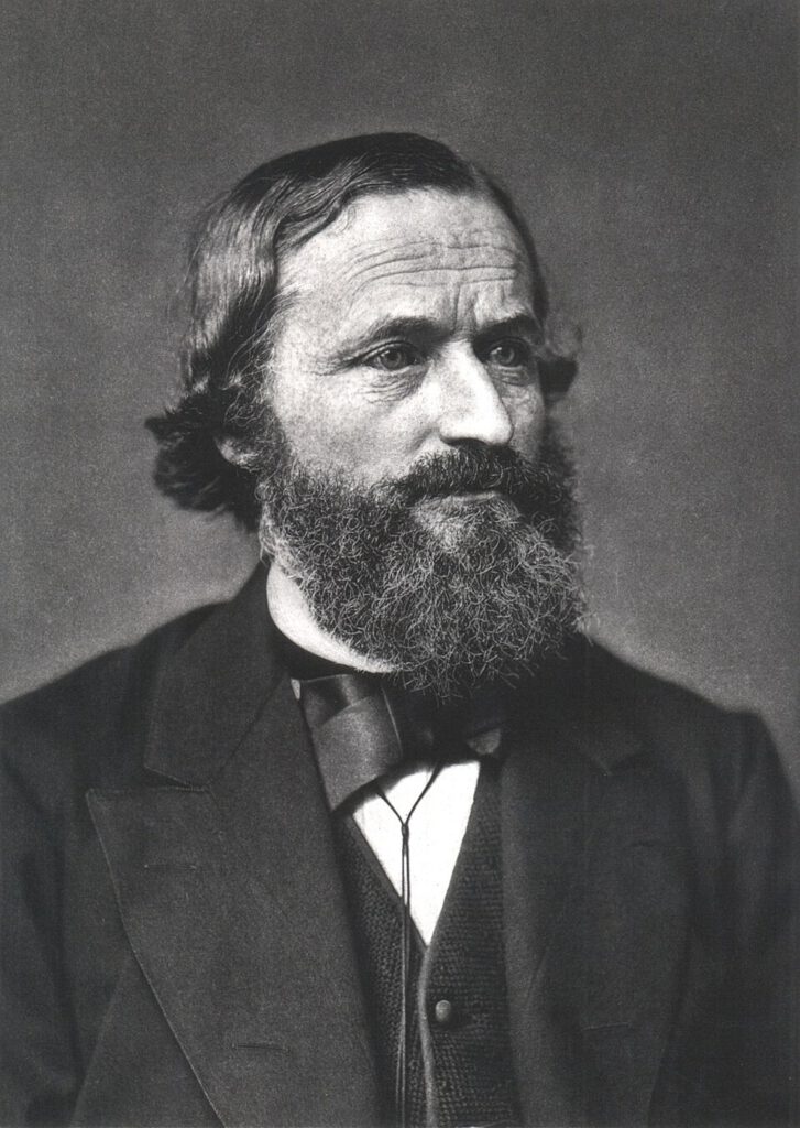 Porträt von Gustav Kirchhoff