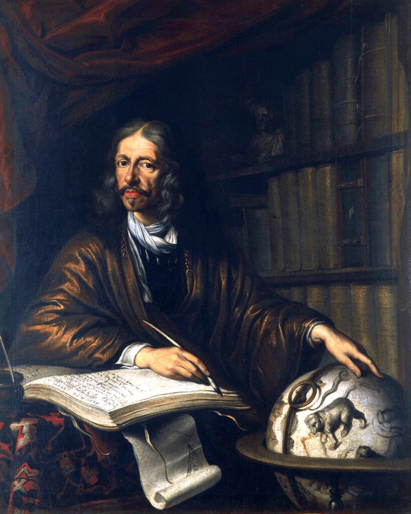 Porträt von Johannes Hevelius