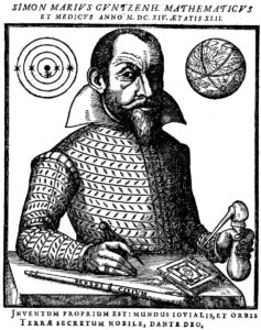 Porträt von Simon Marius