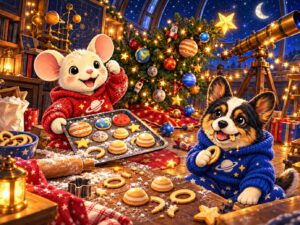 Astromaus & Lou – Weihnachtschaos in der Sternwarte